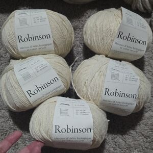 De Rerum Natura Robinson Sucre Glace Cream Yarn (5 Balls)